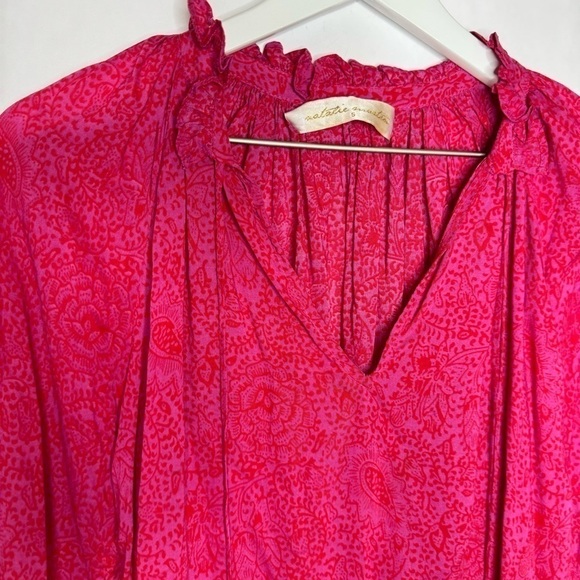 Natalie Martin Patterned Long Sleeve Top - Picture 2 of 6